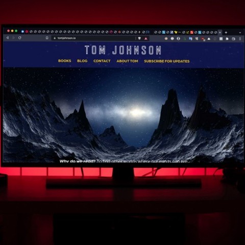 Tom Johnson Author Website